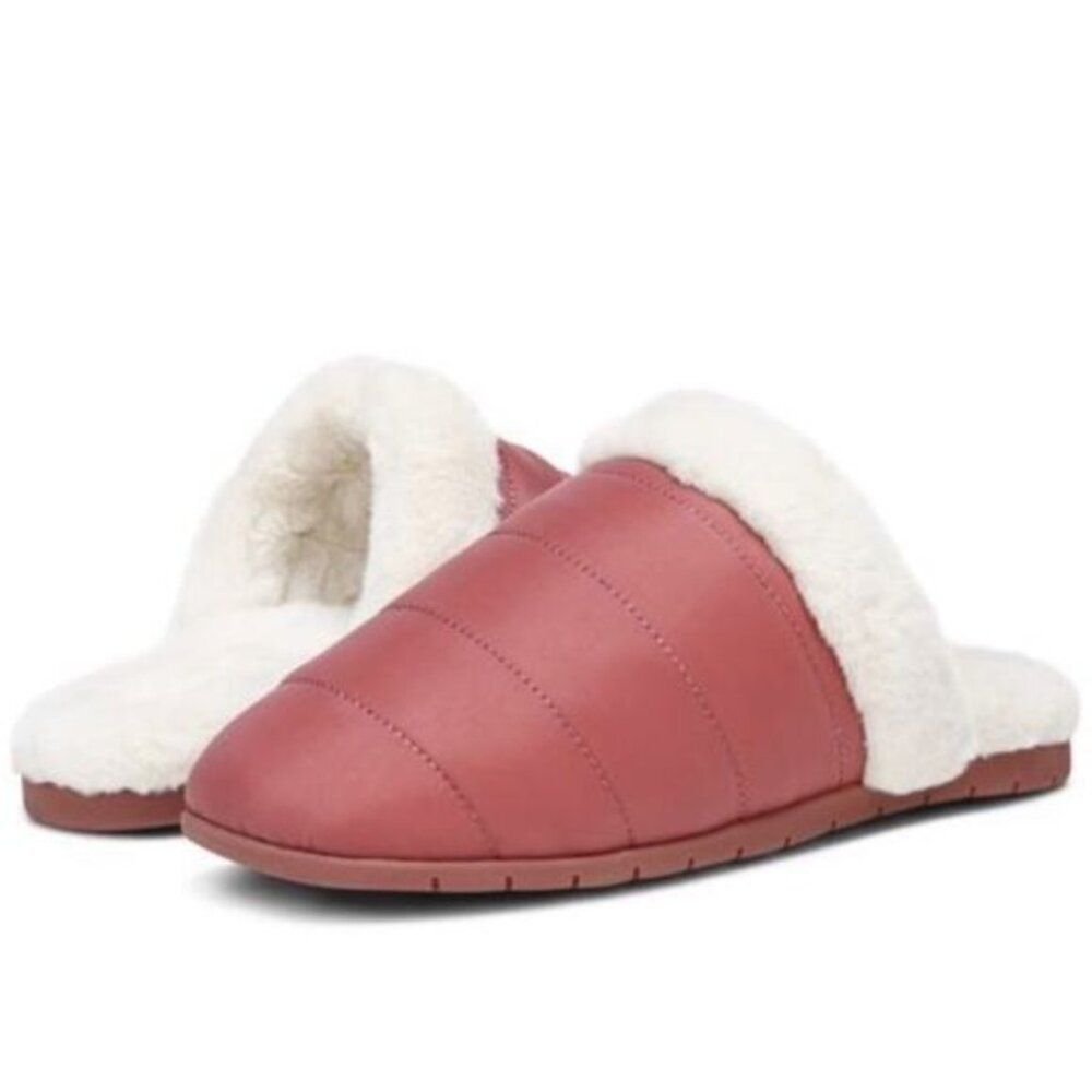 NWT Vionic Karma Josephine mule slippers in Dusty Cedar